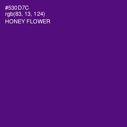 #530D7C - Honey Flower Color Image